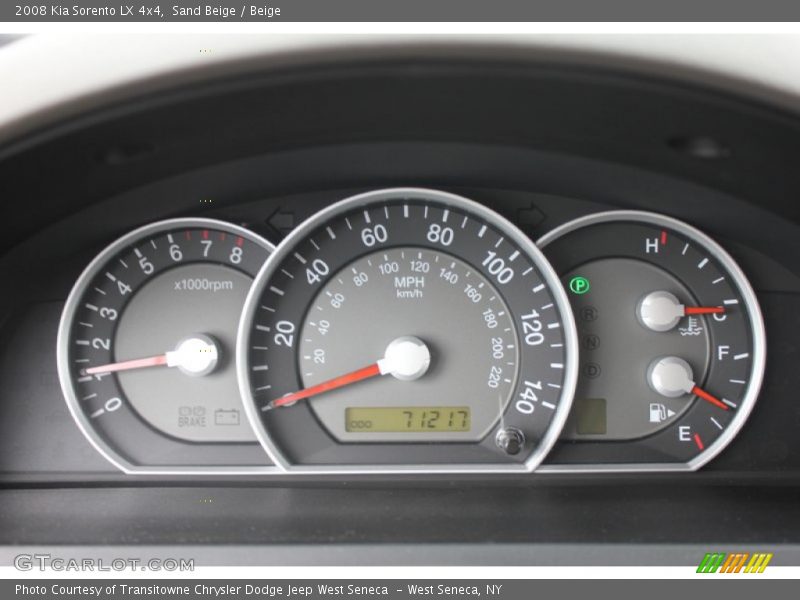 Sand Beige / Beige 2008 Kia Sorento LX 4x4