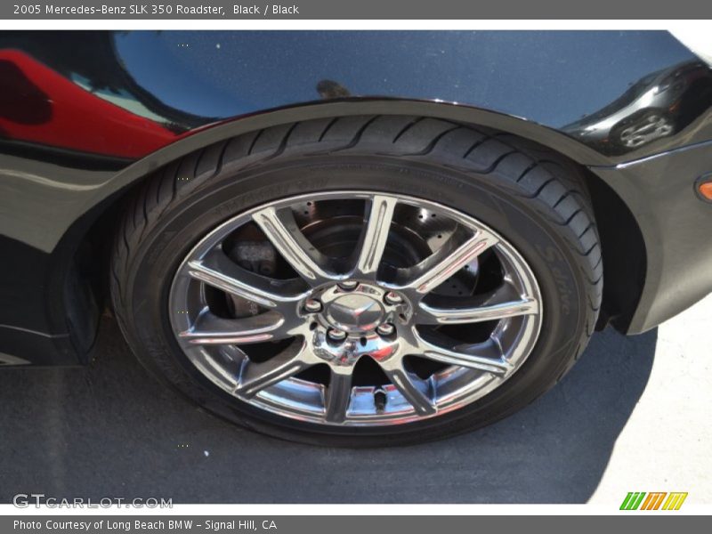 Black / Black 2005 Mercedes-Benz SLK 350 Roadster
