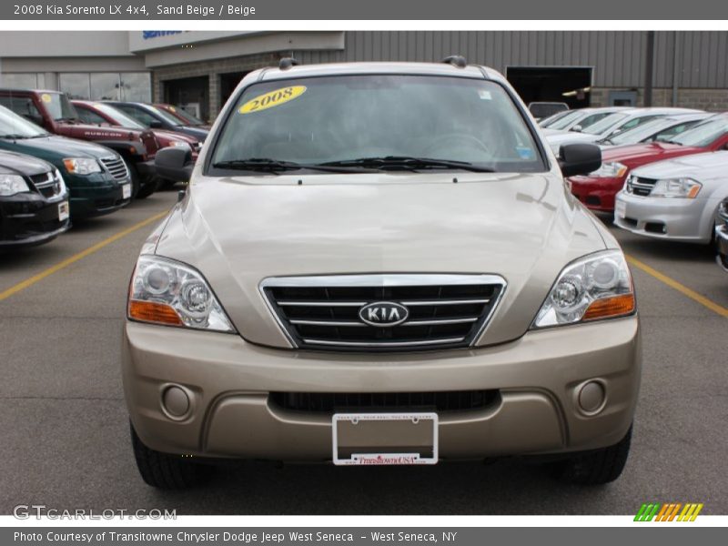 Sand Beige / Beige 2008 Kia Sorento LX 4x4