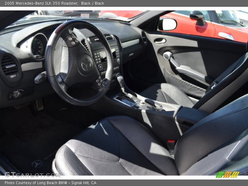 Black / Black 2005 Mercedes-Benz SLK 350 Roadster