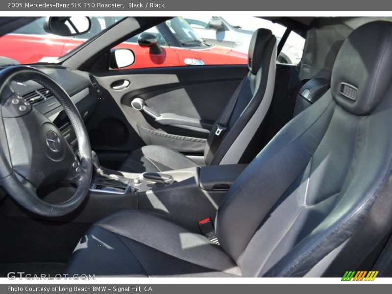 Black / Black 2005 Mercedes-Benz SLK 350 Roadster