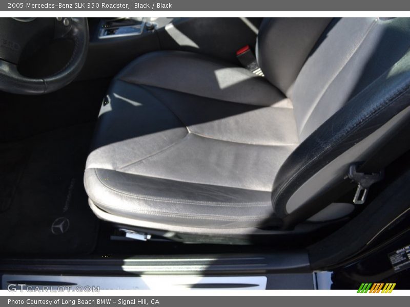 Black / Black 2005 Mercedes-Benz SLK 350 Roadster