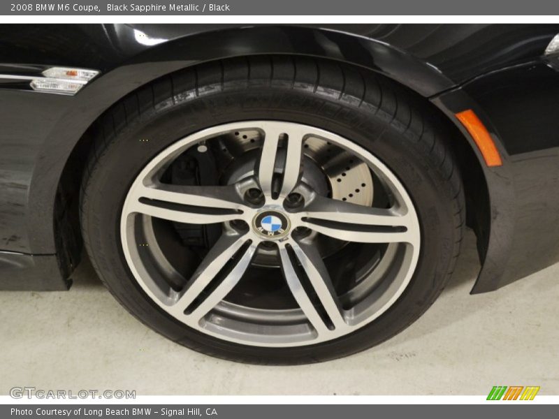 Black Sapphire Metallic / Black 2008 BMW M6 Coupe