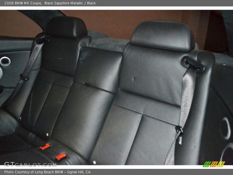 Black Sapphire Metallic / Black 2008 BMW M6 Coupe
