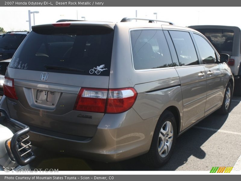 Desert Rock Metallic / Ivory 2007 Honda Odyssey EX-L