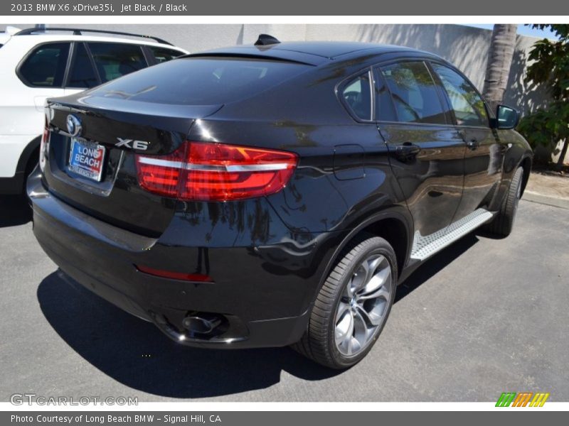 Jet Black / Black 2013 BMW X6 xDrive35i