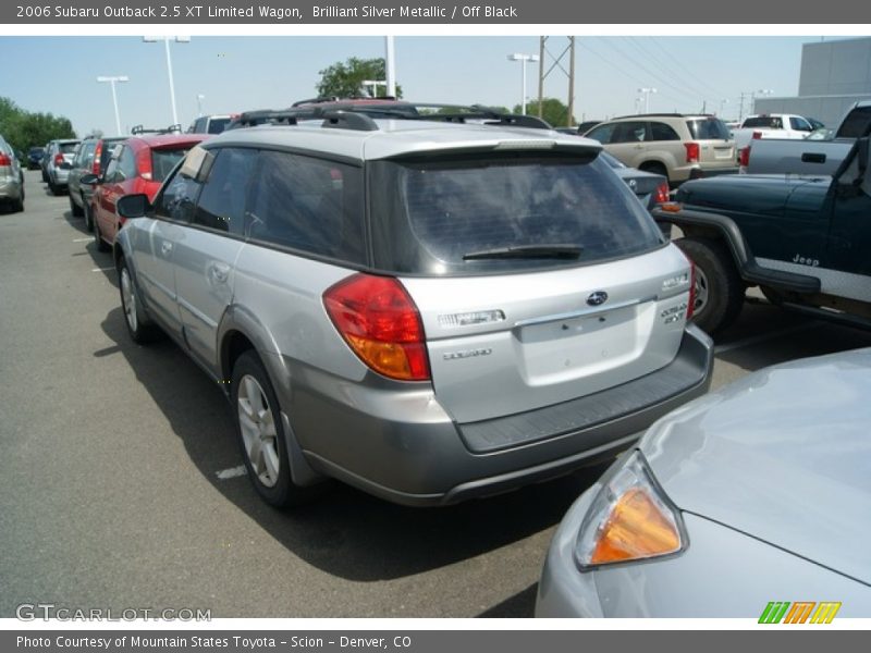 Brilliant Silver Metallic / Off Black 2006 Subaru Outback 2.5 XT Limited Wagon