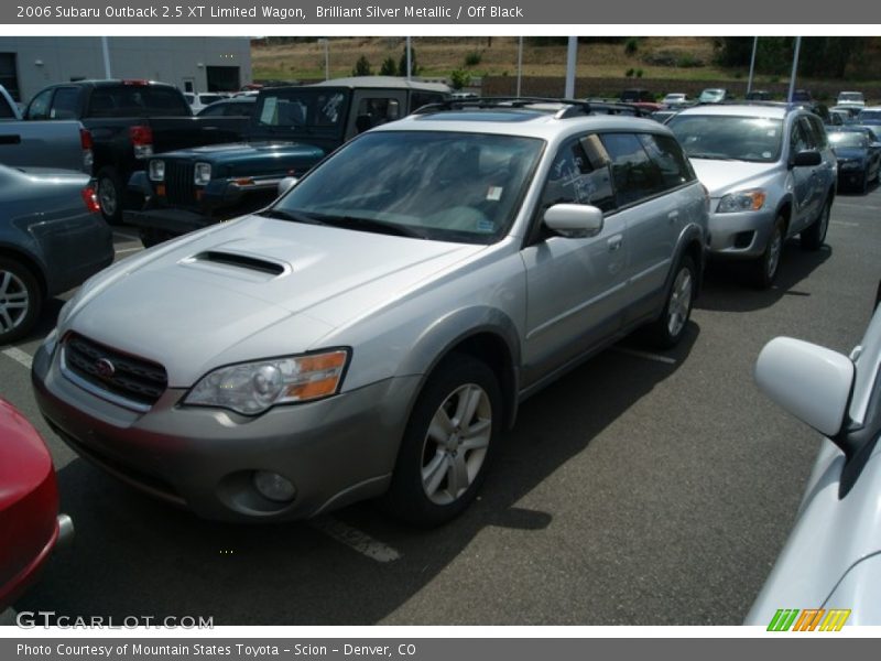 Brilliant Silver Metallic / Off Black 2006 Subaru Outback 2.5 XT Limited Wagon