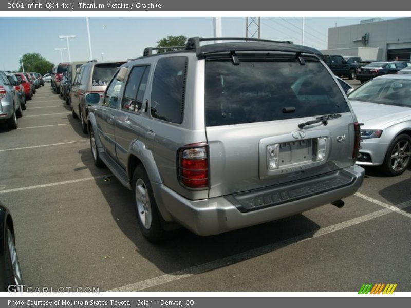 Titanium Metallic / Graphite 2001 Infiniti QX4 4x4