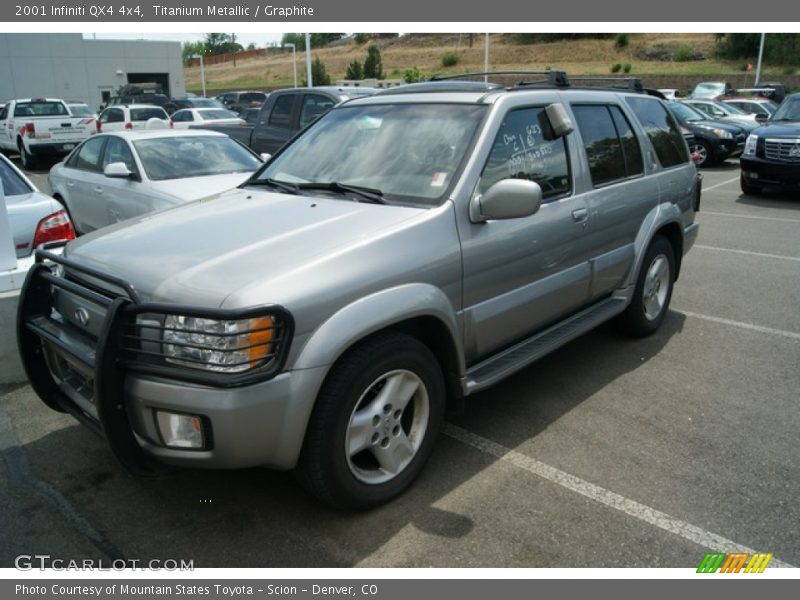 Titanium Metallic / Graphite 2001 Infiniti QX4 4x4