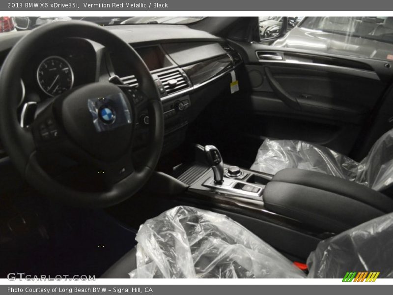 Vermilion Red Metallic / Black 2013 BMW X6 xDrive35i