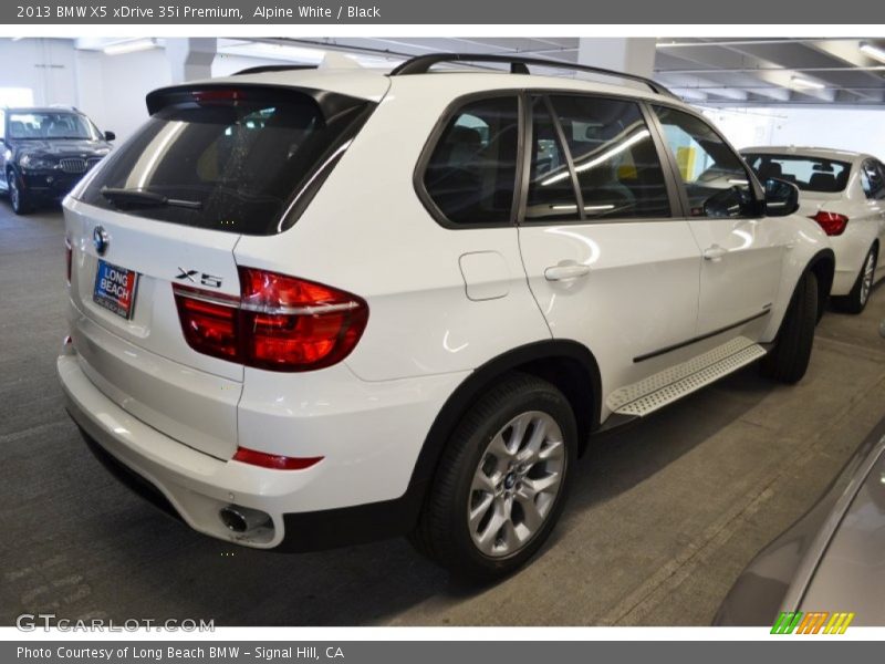 Alpine White / Black 2013 BMW X5 xDrive 35i Premium