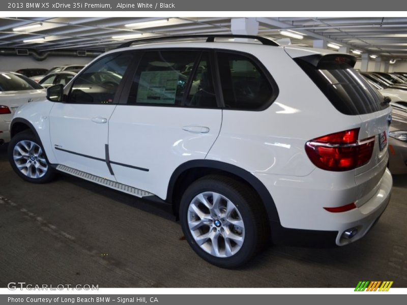 Alpine White / Black 2013 BMW X5 xDrive 35i Premium