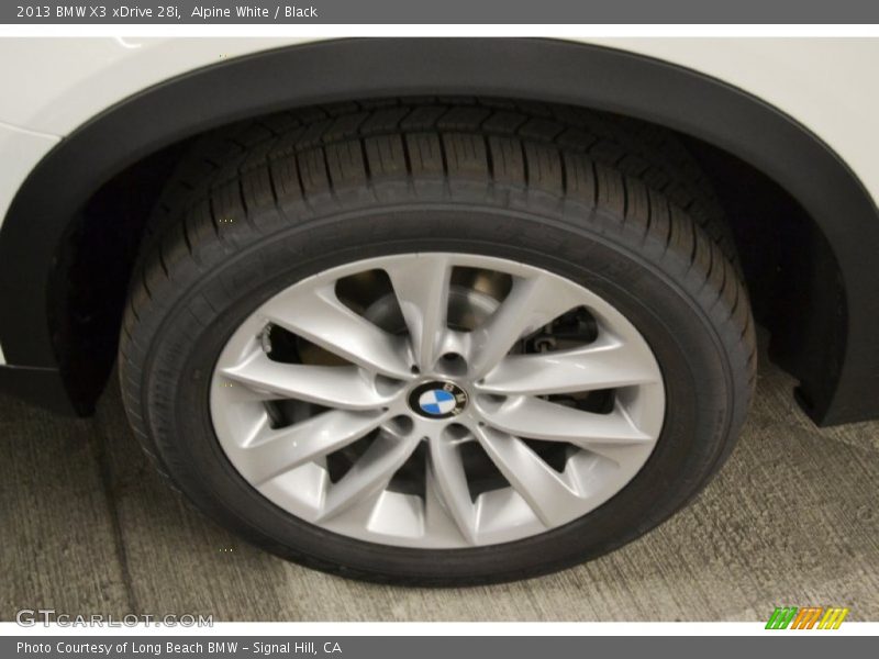 Alpine White / Black 2013 BMW X3 xDrive 28i