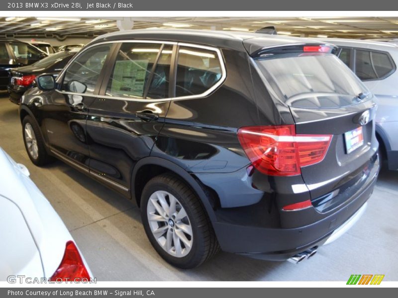 Jet Black / Black 2013 BMW X3 xDrive 28i