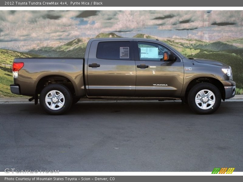 Pyrite Mica / Black 2012 Toyota Tundra CrewMax 4x4