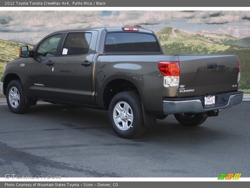 Pyrite Mica / Black 2012 Toyota Tundra CrewMax 4x4
