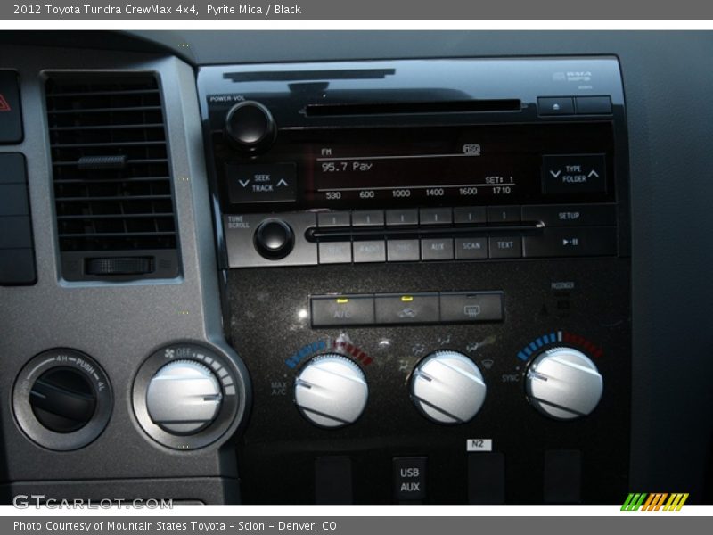 Pyrite Mica / Black 2012 Toyota Tundra CrewMax 4x4