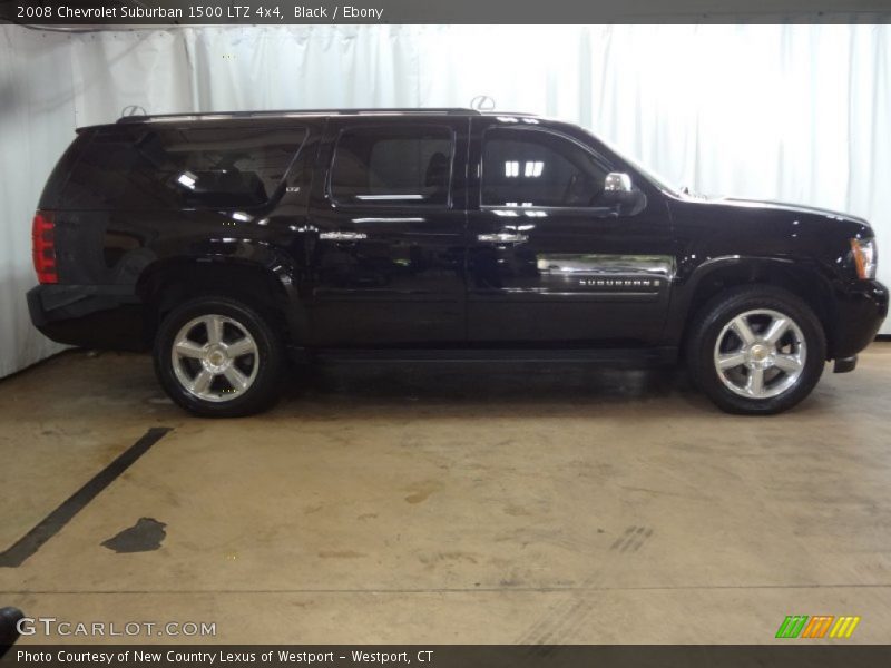 Black / Ebony 2008 Chevrolet Suburban 1500 LTZ 4x4