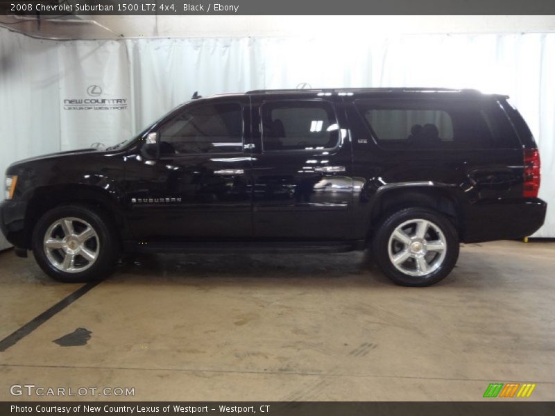 Black / Ebony 2008 Chevrolet Suburban 1500 LTZ 4x4