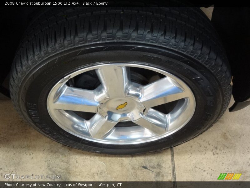Black / Ebony 2008 Chevrolet Suburban 1500 LTZ 4x4