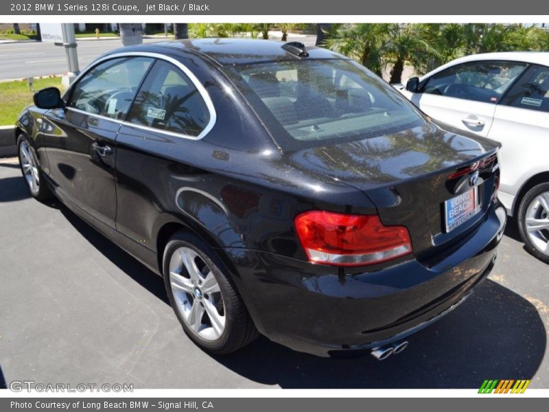 Jet Black / Black 2012 BMW 1 Series 128i Coupe