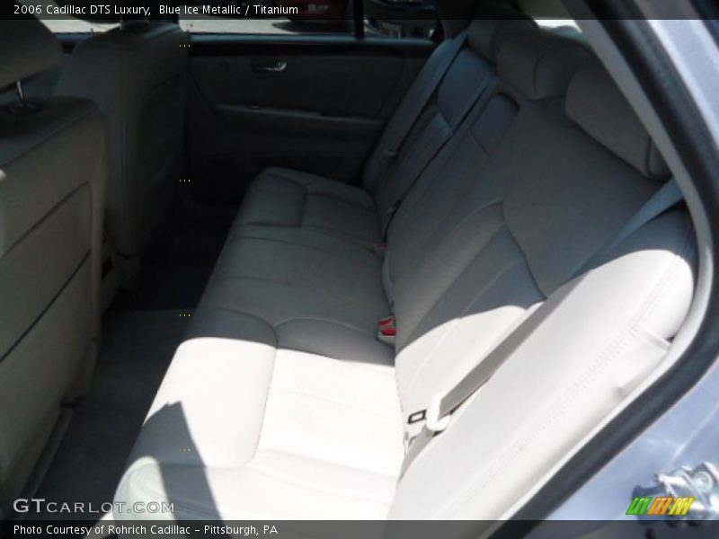 Blue Ice Metallic / Titanium 2006 Cadillac DTS Luxury