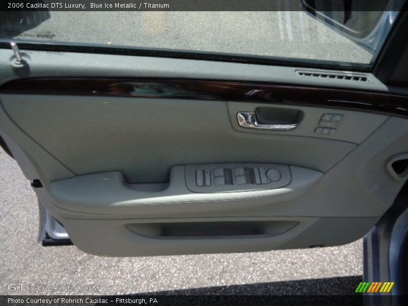 Blue Ice Metallic / Titanium 2006 Cadillac DTS Luxury