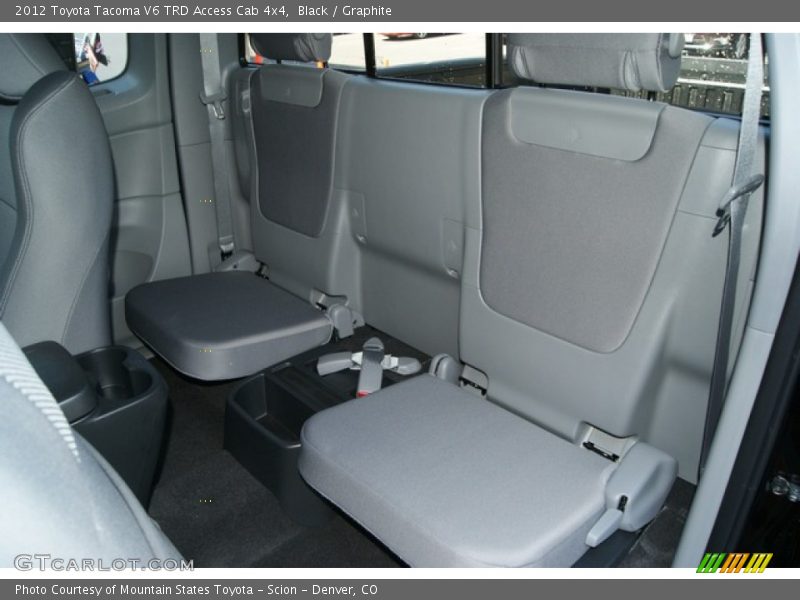 Black / Graphite 2012 Toyota Tacoma V6 TRD Access Cab 4x4