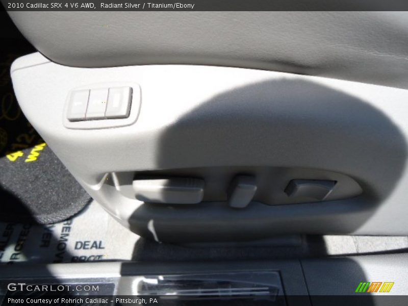 Radiant Silver / Titanium/Ebony 2010 Cadillac SRX 4 V6 AWD