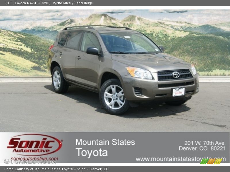 Pyrite Mica / Sand Beige 2012 Toyota RAV4 I4 4WD