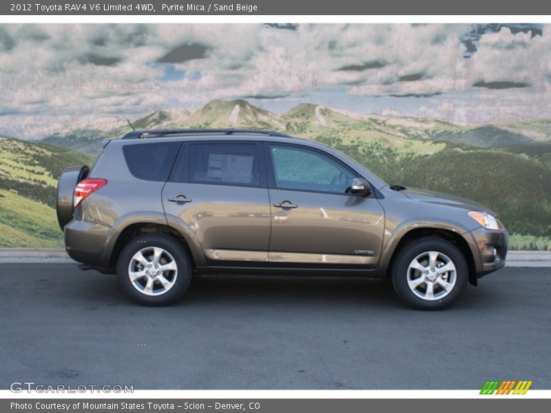 Pyrite Mica / Sand Beige 2012 Toyota RAV4 V6 Limited 4WD