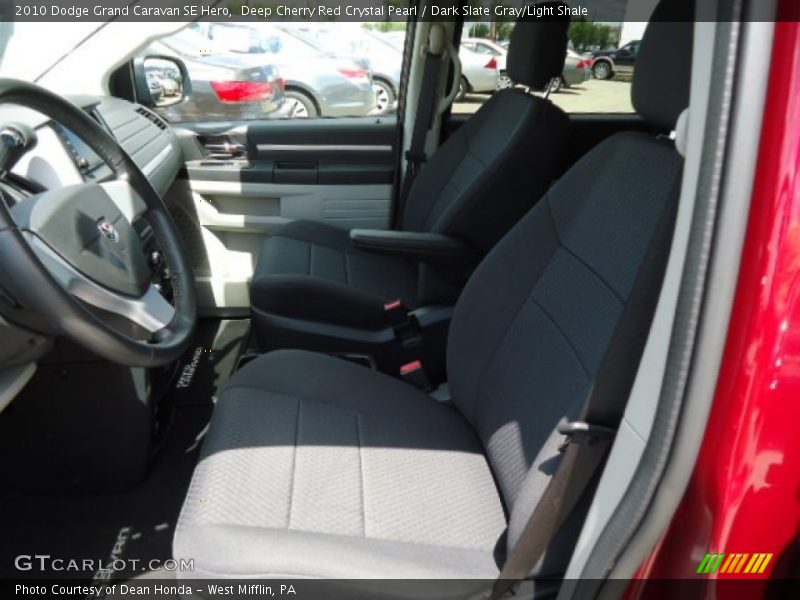 Deep Cherry Red Crystal Pearl / Dark Slate Gray/Light Shale 2010 Dodge Grand Caravan SE Hero