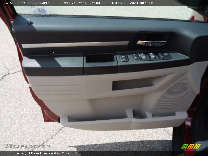 Deep Cherry Red Crystal Pearl / Dark Slate Gray/Light Shale 2010 Dodge Grand Caravan SE Hero