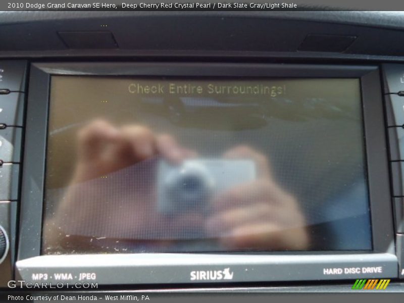 Deep Cherry Red Crystal Pearl / Dark Slate Gray/Light Shale 2010 Dodge Grand Caravan SE Hero
