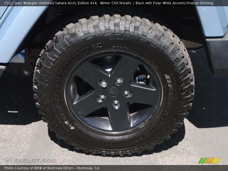  2012 Wrangler Unlimited Sahara Arctic Edition 4x4 Wheel