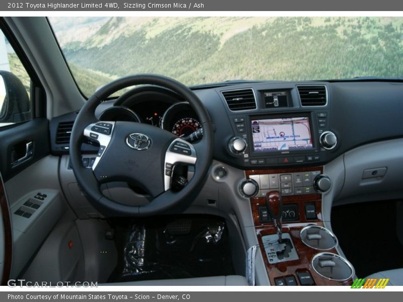 Sizzling Crimson Mica / Ash 2012 Toyota Highlander Limited 4WD