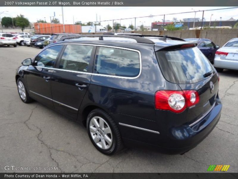 Blue Graphite Metallic / Black 2007 Volkswagen Passat 2.0T Wagon
