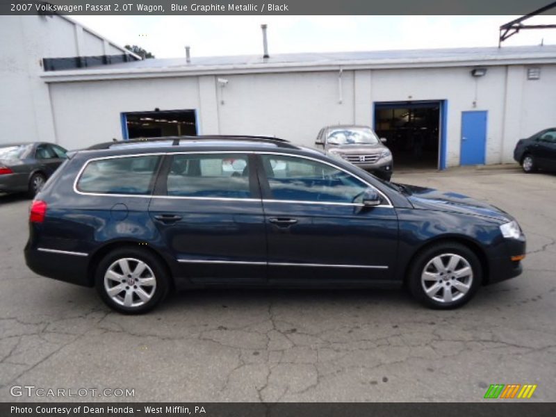 Blue Graphite Metallic / Black 2007 Volkswagen Passat 2.0T Wagon