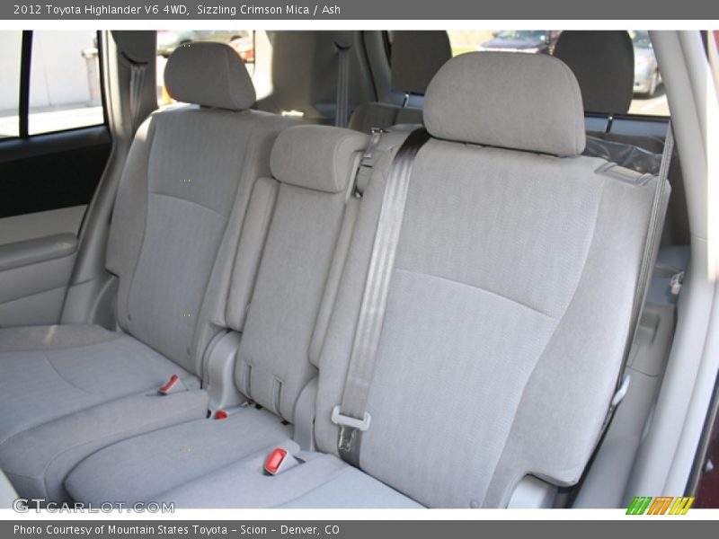 Sizzling Crimson Mica / Ash 2012 Toyota Highlander V6 4WD