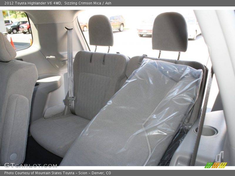 Sizzling Crimson Mica / Ash 2012 Toyota Highlander V6 4WD