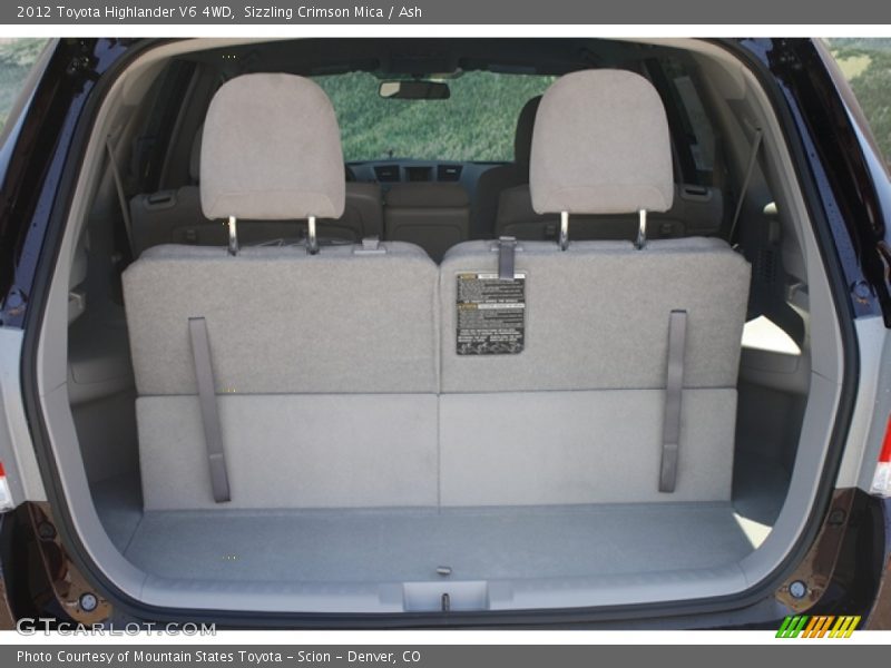 Sizzling Crimson Mica / Ash 2012 Toyota Highlander V6 4WD