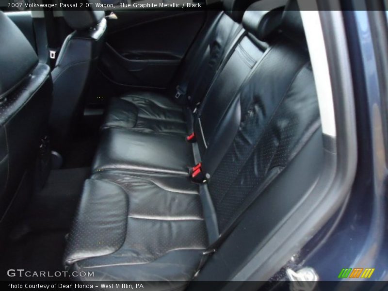 Blue Graphite Metallic / Black 2007 Volkswagen Passat 2.0T Wagon