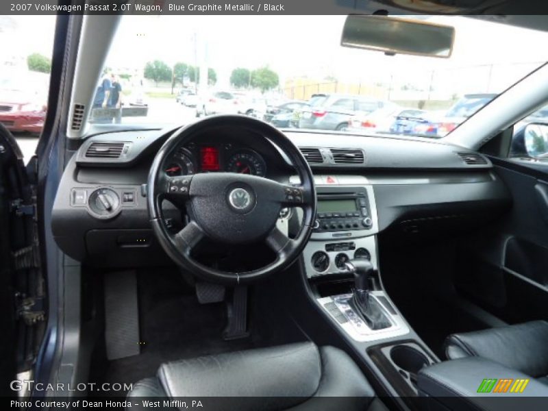 Blue Graphite Metallic / Black 2007 Volkswagen Passat 2.0T Wagon