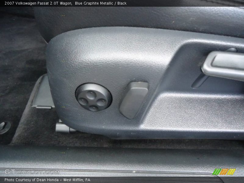 Blue Graphite Metallic / Black 2007 Volkswagen Passat 2.0T Wagon