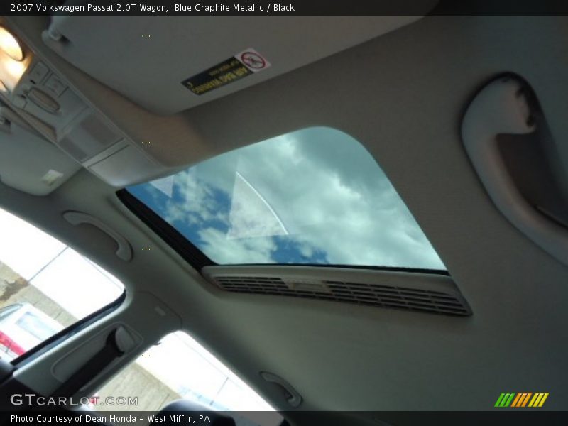 Blue Graphite Metallic / Black 2007 Volkswagen Passat 2.0T Wagon