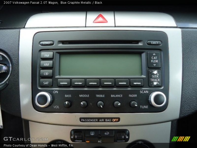 Blue Graphite Metallic / Black 2007 Volkswagen Passat 2.0T Wagon