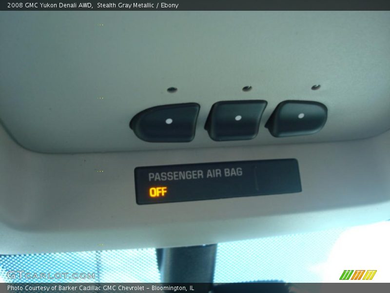 Stealth Gray Metallic / Ebony 2008 GMC Yukon Denali AWD