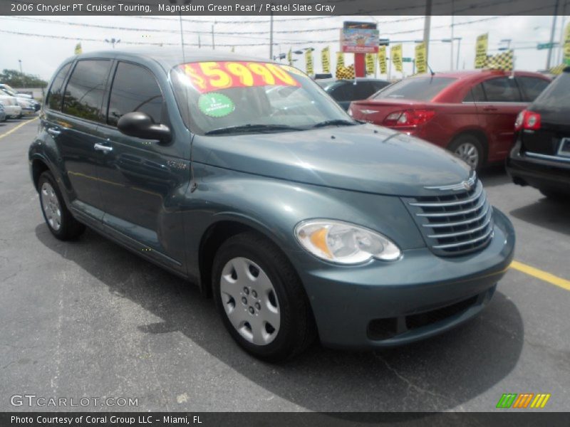 Magnesium Green Pearl / Pastel Slate Gray 2006 Chrysler PT Cruiser Touring