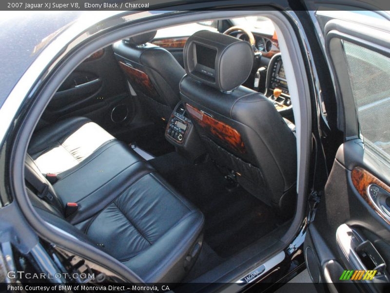 Ebony Black / Charcoal 2007 Jaguar XJ Super V8